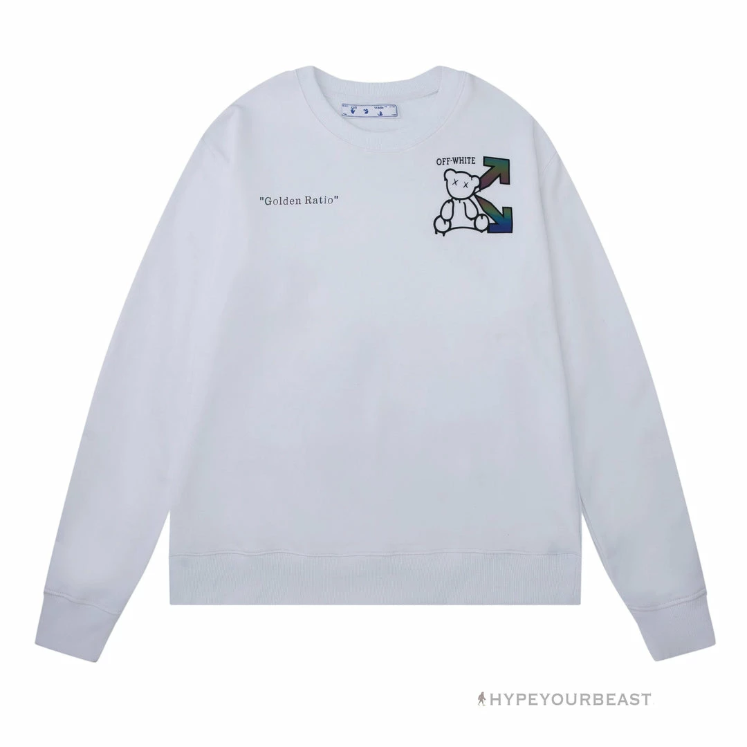 HypeYourBeast Off White Shirt Bear – White