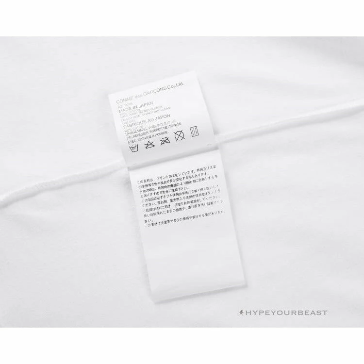 HypeYourBeast CDG PLAY Shirt 2205 White