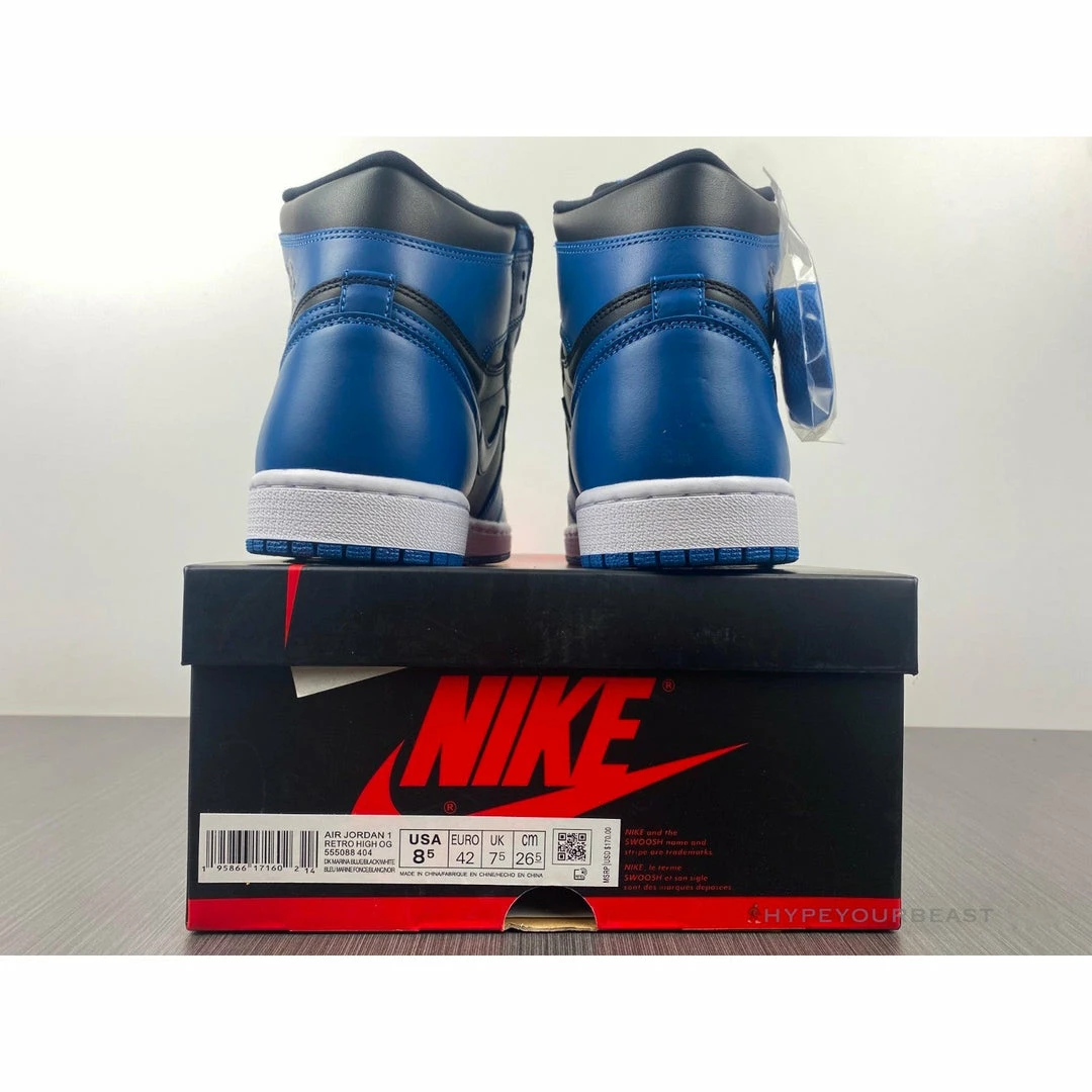 HypeYourBeast Air Jordan 1 Retro High OG ‘Dark Marina Blue’