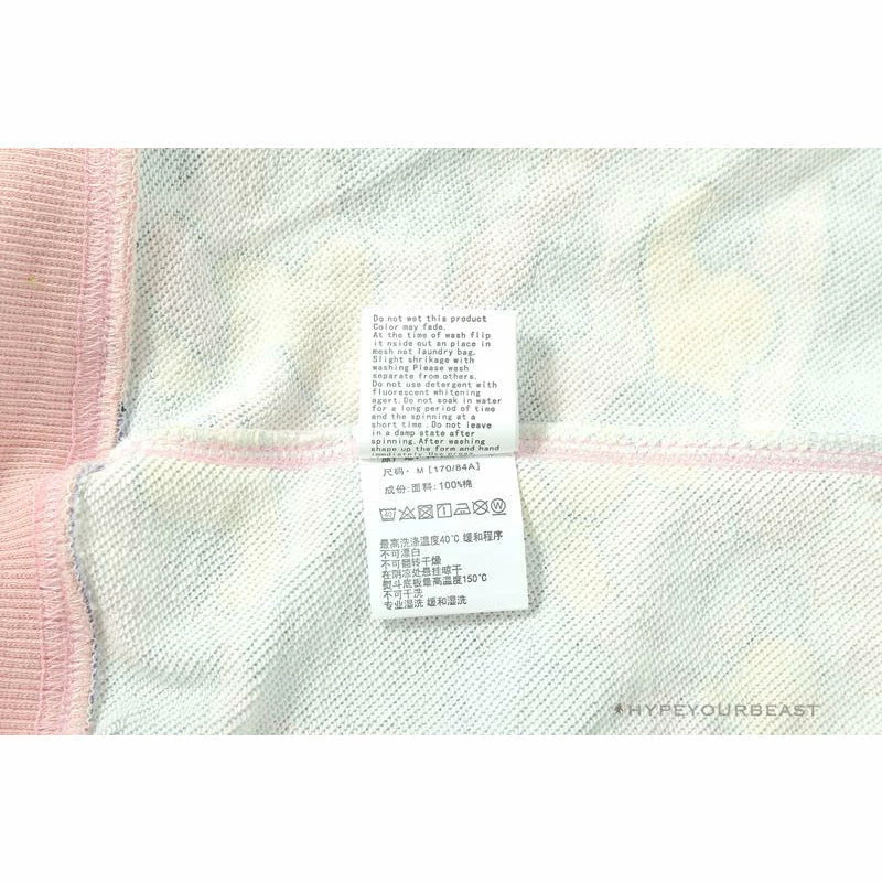 BAPE Shark Head STA Star Camouflage Hoodie ‘PINK’