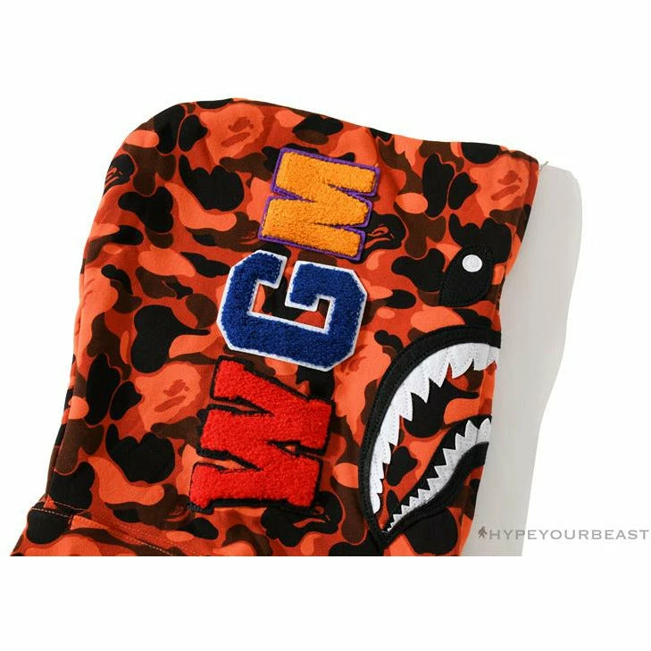 BAPE X XO Co-Branded Camouflage Hoodie ‘RED’