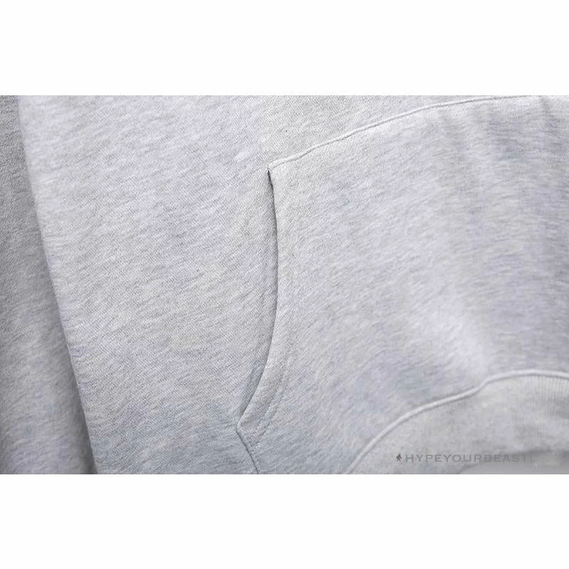 Clothes BAPE X Bathing Ape Head Hoodie ‘GREY’