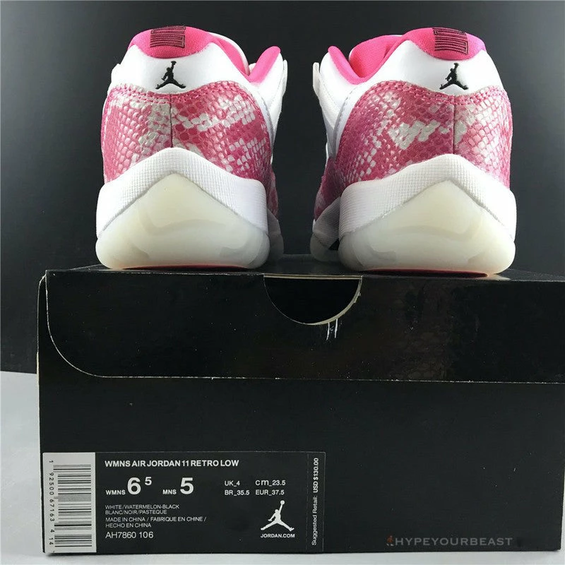 Air Jordan 11 Low ‘White / Pink’