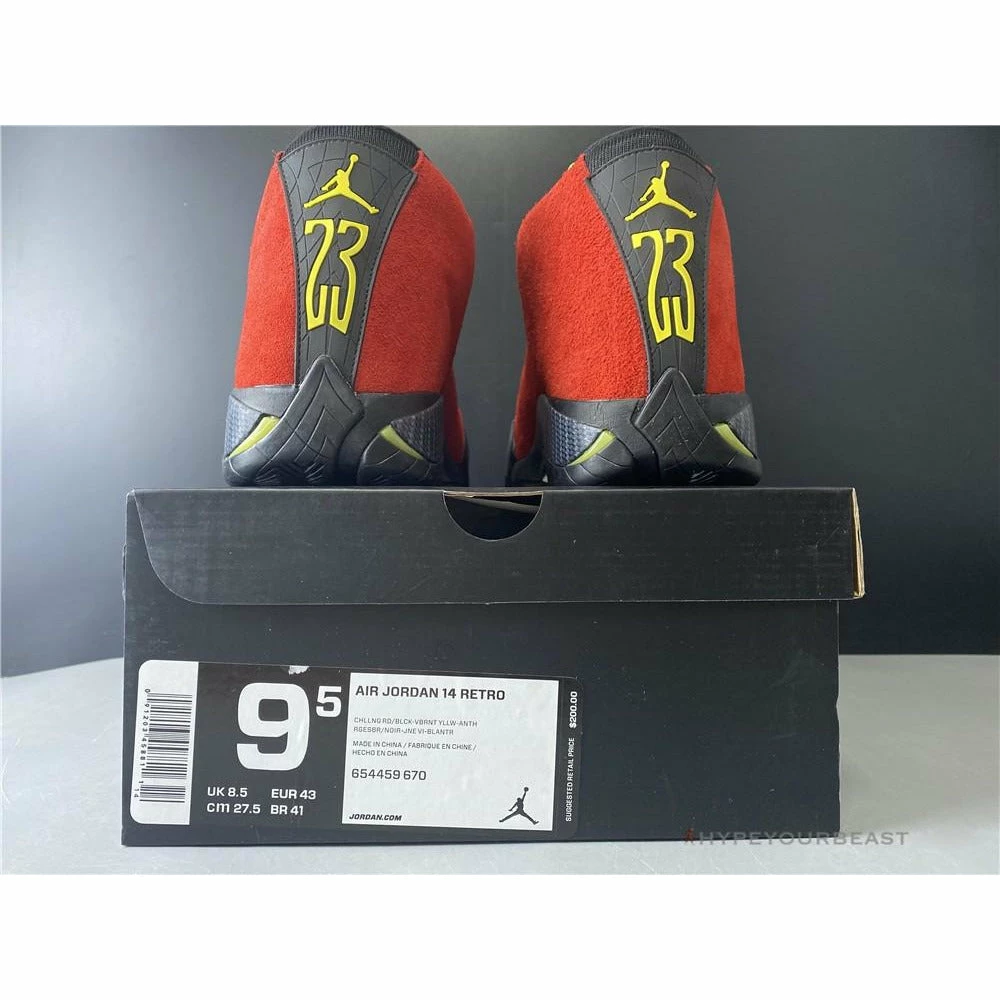 Air Jordan 14 Ferarri ‘Red’