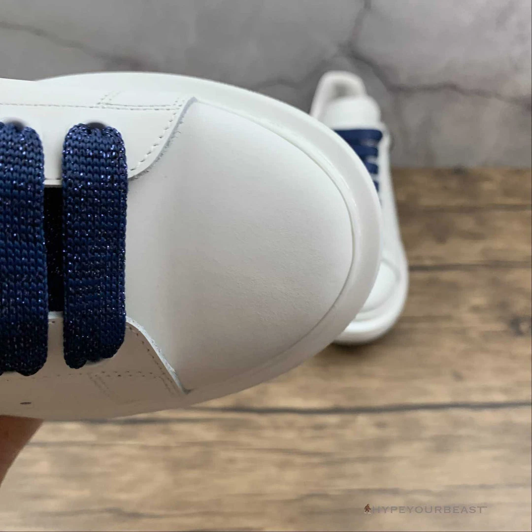HypeYourBeast Alexander McQueen White / Blue Sparkle A. Mcqueen