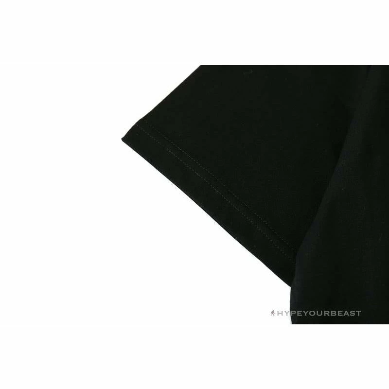 BAPE Blue Ape Head Green Storm Tee Shirt ‘BLACK’ Clothes