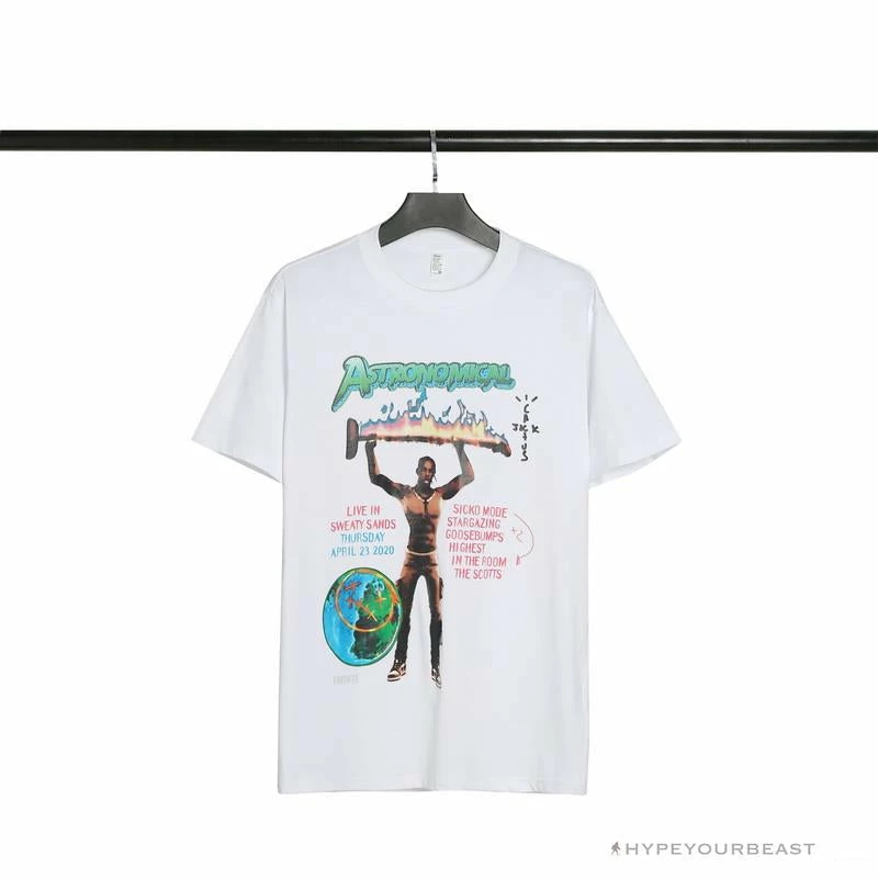 OFF-WHITE Travis Scott Fortnite Tee Shirt ‘WHITE’
