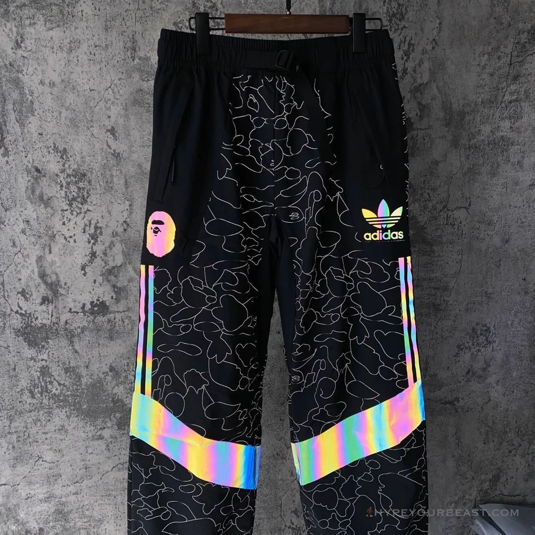 hypeyourbeast clothes bape x Ad*s snowboarding pants