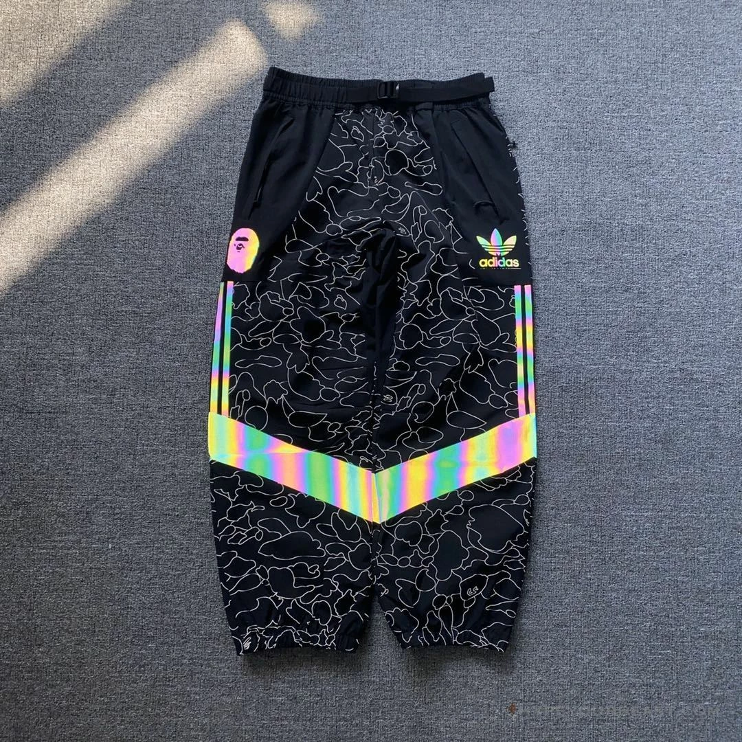 hypeyourbeast clothes bape x Ad*s snowboarding pants
