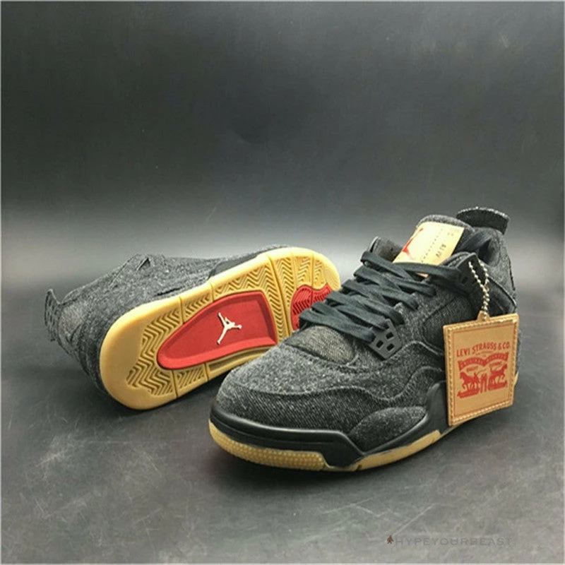jordan 4 x L*v*s black