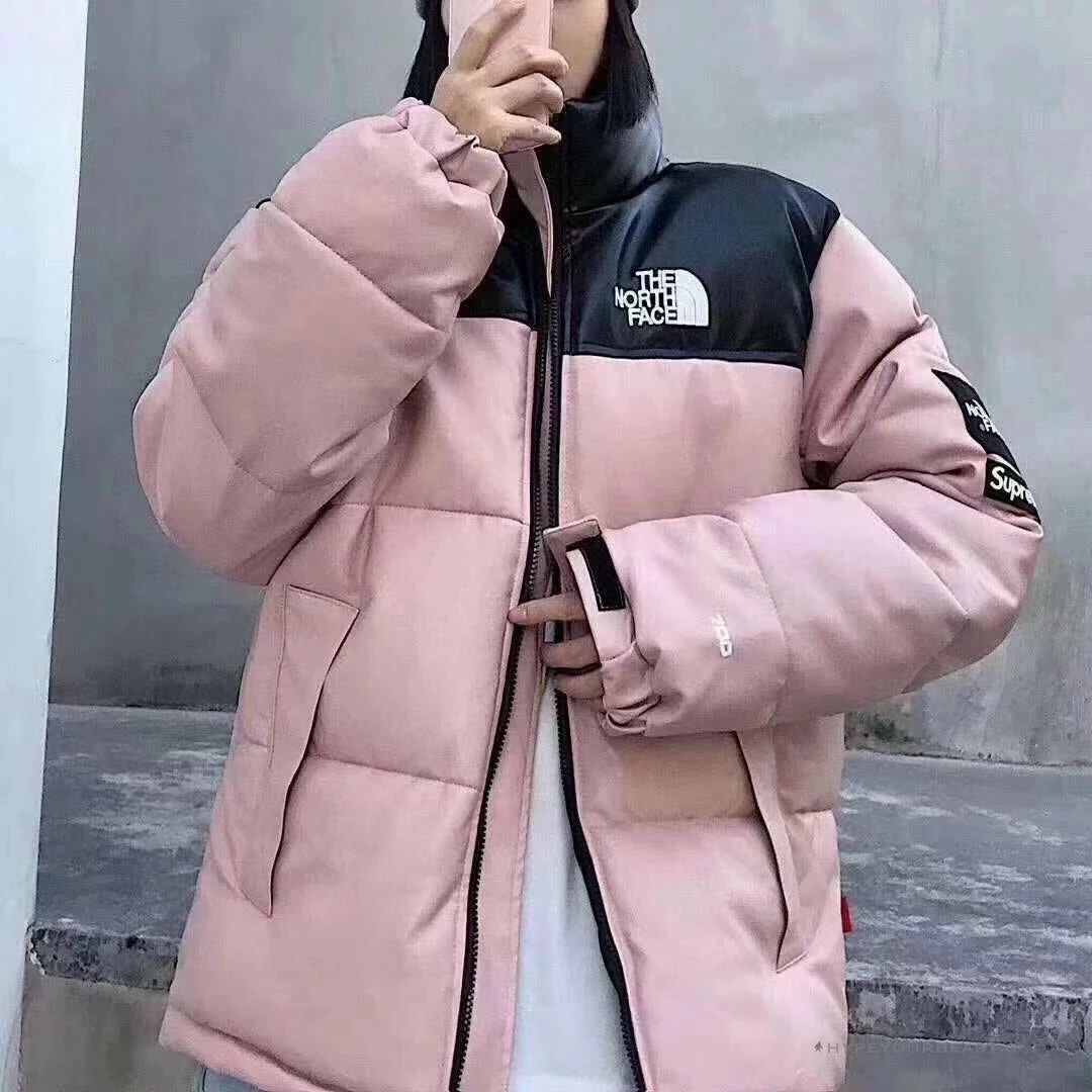 hypeyourbeast hoodies & jackets t*f x S*p*e jacket pink