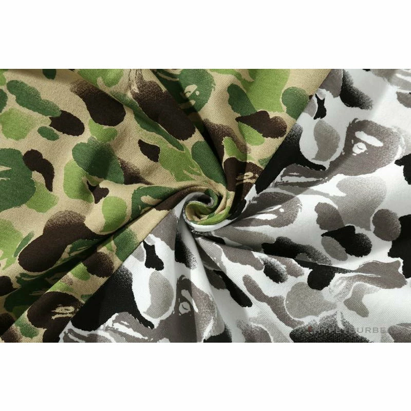 BAPE Chinese Style Ink 10th Anniversary Camouflage Tee Shirt ‘Green & White’ Clothes