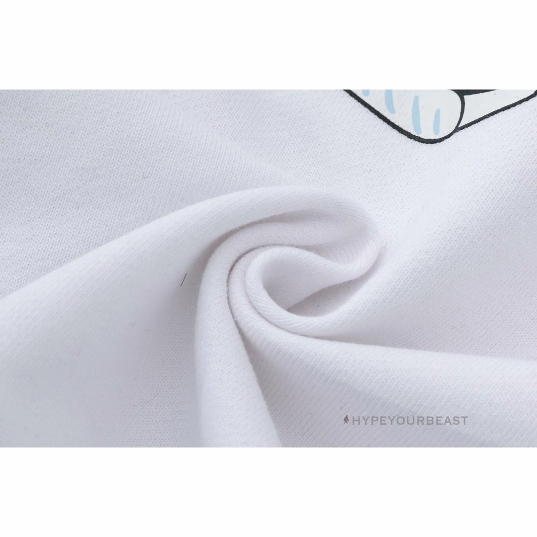 HypeYourBeast Off White Hoodie Looney – White
