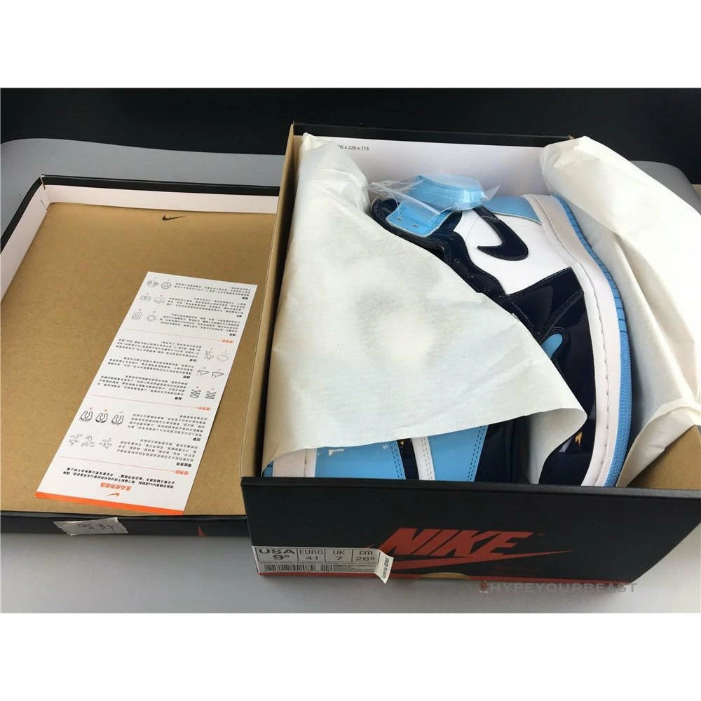 Air Jordan 1 Retro High UNC Patent