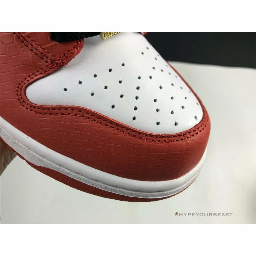 nike dunk high x S*p*e red
