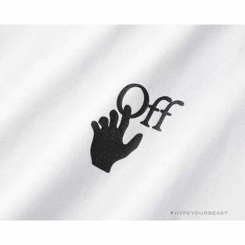 OFF-WHITE Hand Shake Tee Shirt ‘WHITE’ T-Shirts