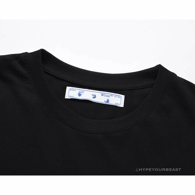 OFF-WHITE Spoof Doraemon Arrow Tee Shirt ‘BLACK’ T-Shirts