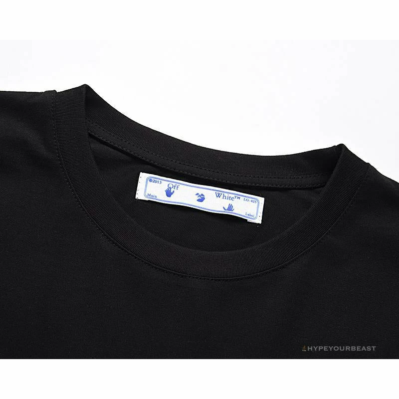 OFF-WHITE Graffiti Letter Doraemon Tee Shirt ‘ BLACK’ T-Shirts