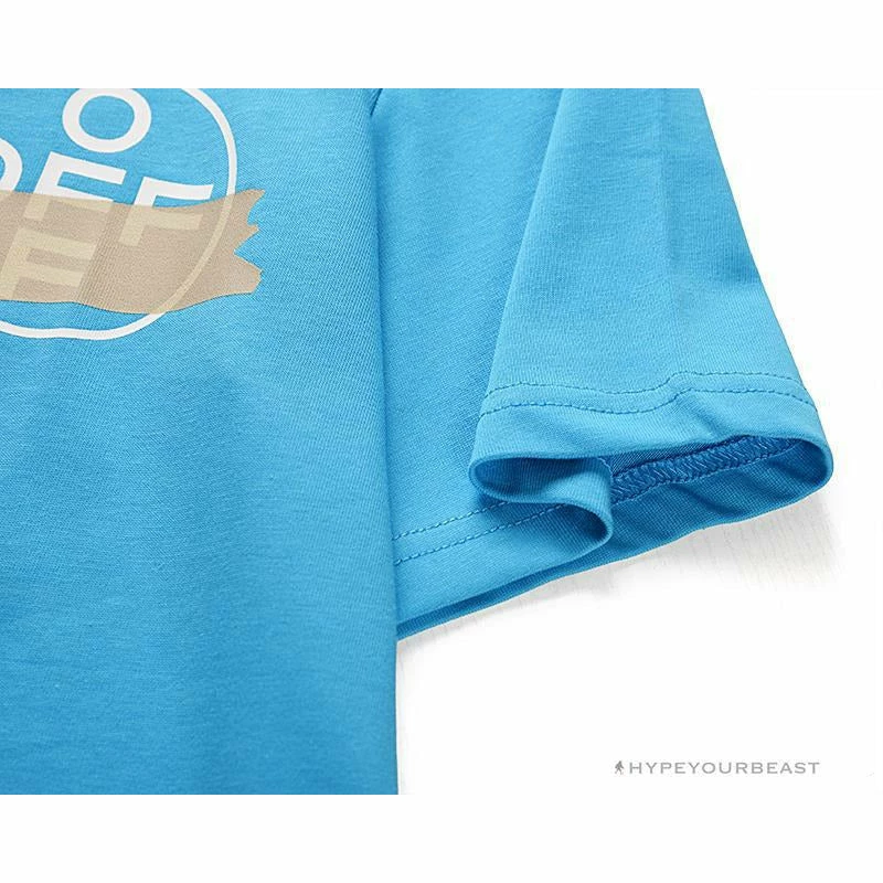 OFF-WHITE Explosive Strip Basic Arrow Tee Shirt ‘BLUE’ T-Shirts