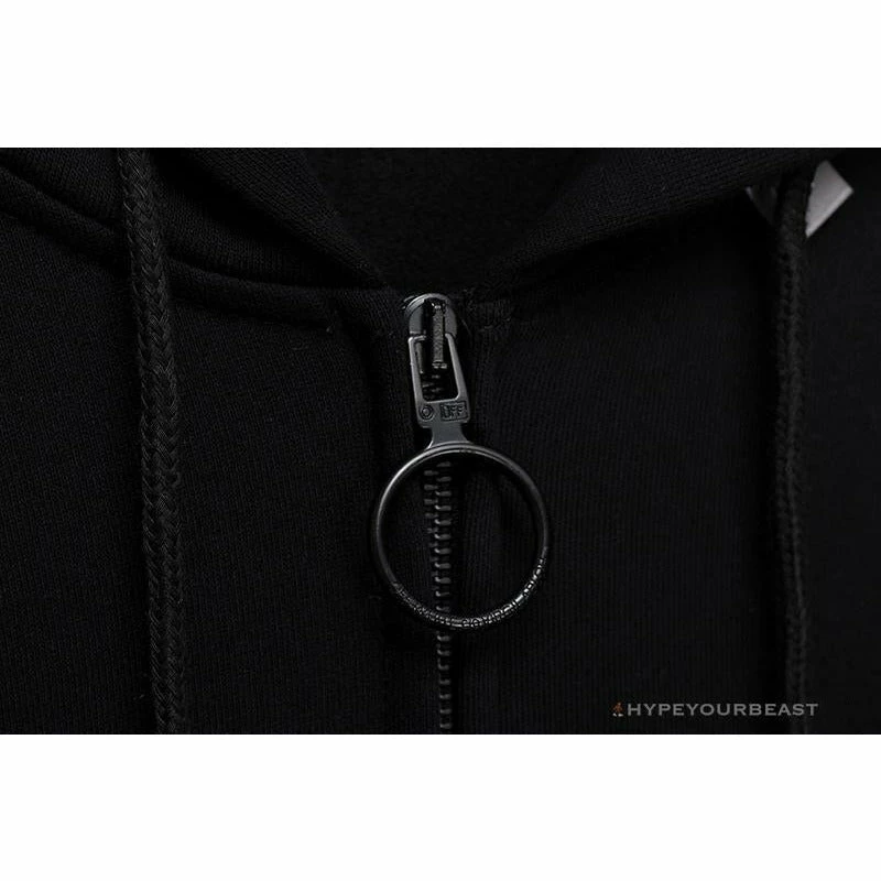 OFF-WHITE Angel Jesus Religious Print Hoodie ‘BLACK’ Hoodies & Jackets