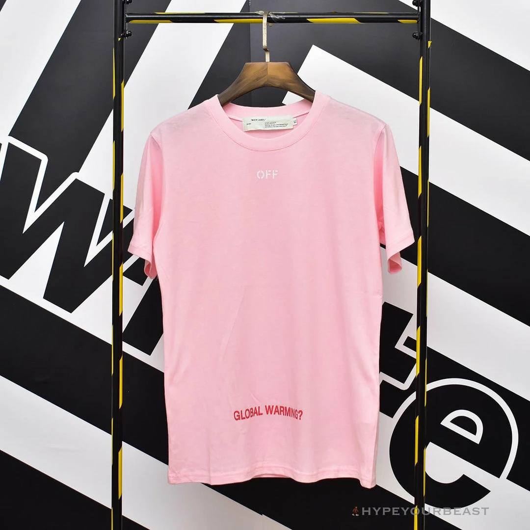 OFF-WHITE Sakura Tee Shirt ‘PINK’ T-Shirts