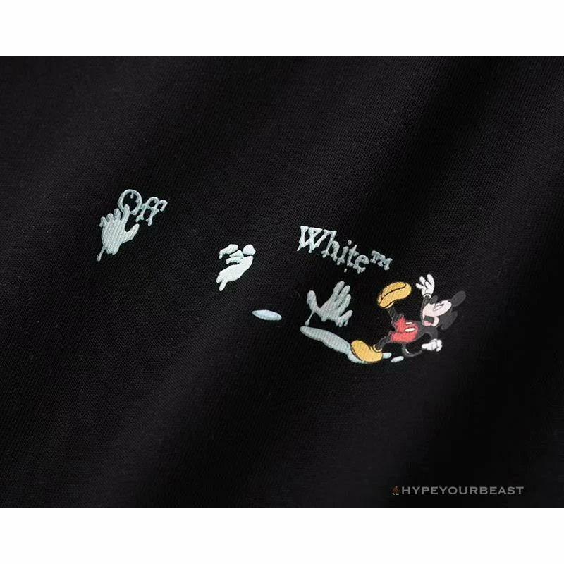 OFF-WHITE Mickey Limited Arrow Tee Shirt ‘BLACK’ T-Shirts