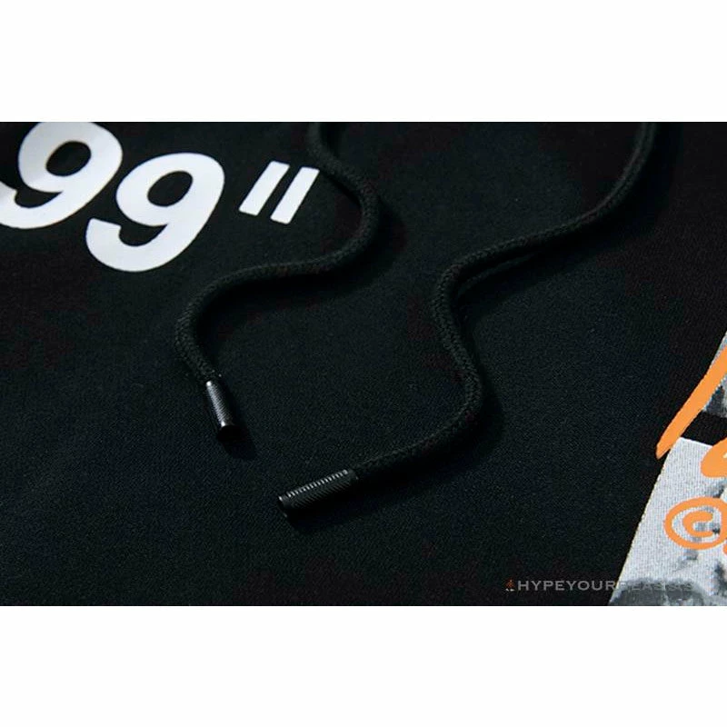 OFF-WHITE CO VIRGIL ABLOH 1863 Monet Hoodie ‘BLACK’ Hoodies & Jackets