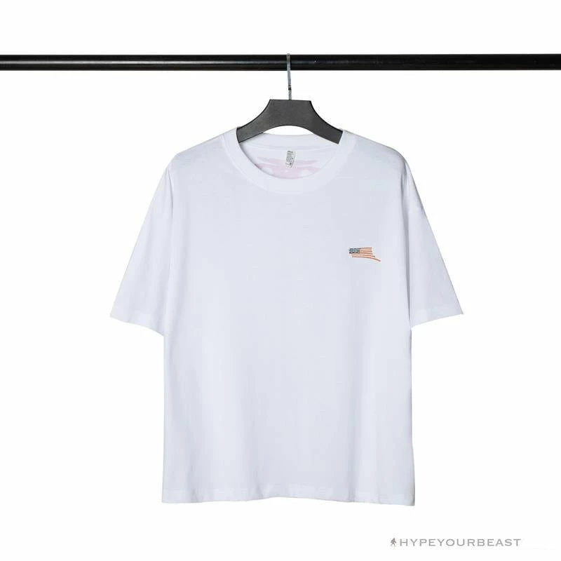 OFF-WHITE Loose X Oversized Chest Tee Shirt ‘WHITE’