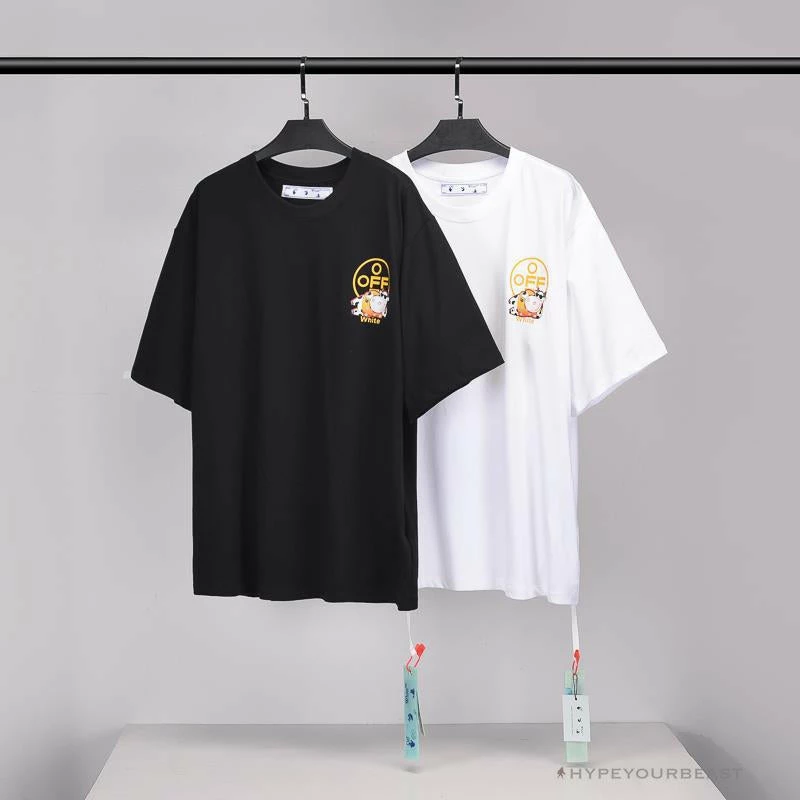 T-Shirts OFF-WHITE Hawaiian Cow Arrow Tee Shirt “WHITE’