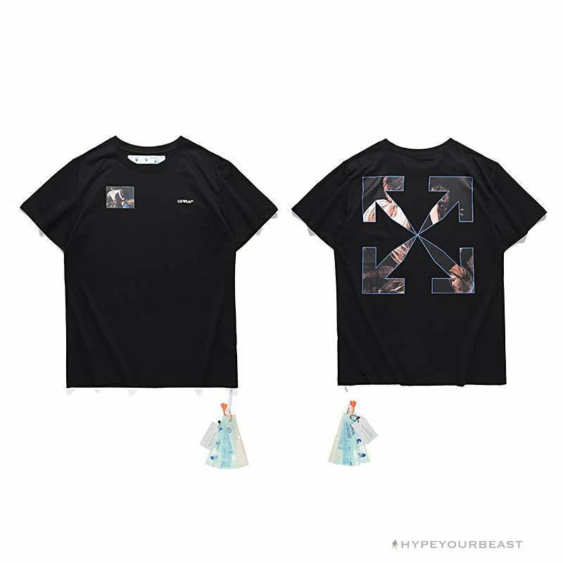 OFF-WHITE New Limited Religious Tee Shirt ‘BLACK’