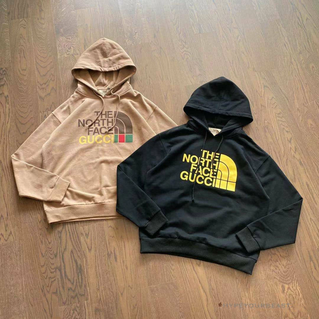 n0*h F**e x gc hoodie brown