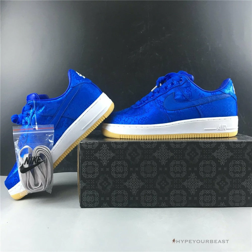 Nike Air Force 1 X Clot “Blue Silk”