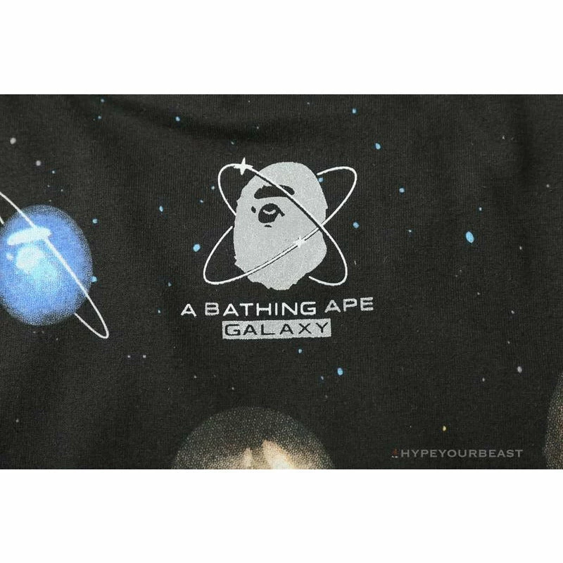 BAPE Shark Head Planet Tee Shirt Clothes
