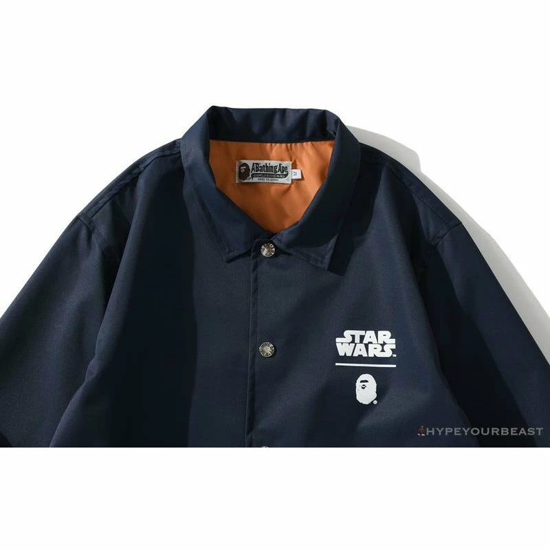 BAPE X Star Wars Collaboration Windbreaker Jacket ‘BLUE’