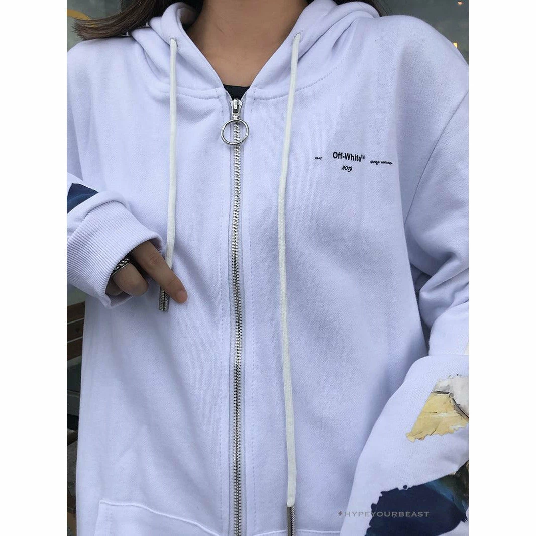 HypeYourBeast Hoodies & Jackets Off White Hoodie White Sail