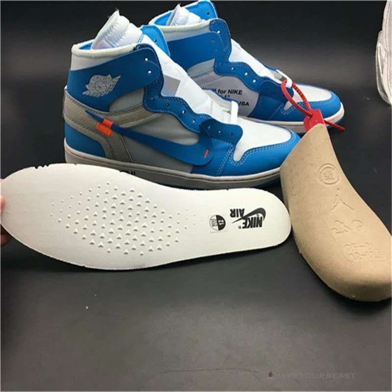 The Ten: Off White X Air Jordan 1 High “UNC”