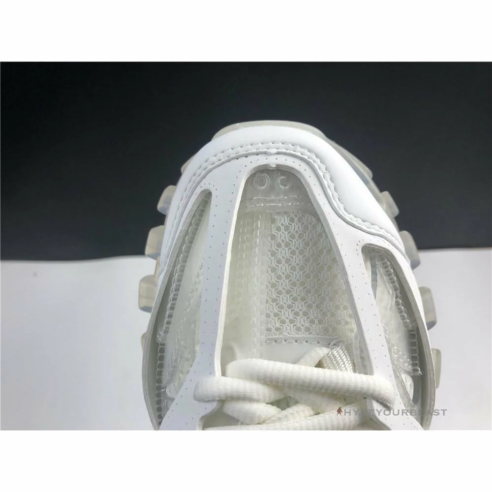 Ba*len*cia*ga track sneakers 3.0 white rubber sole