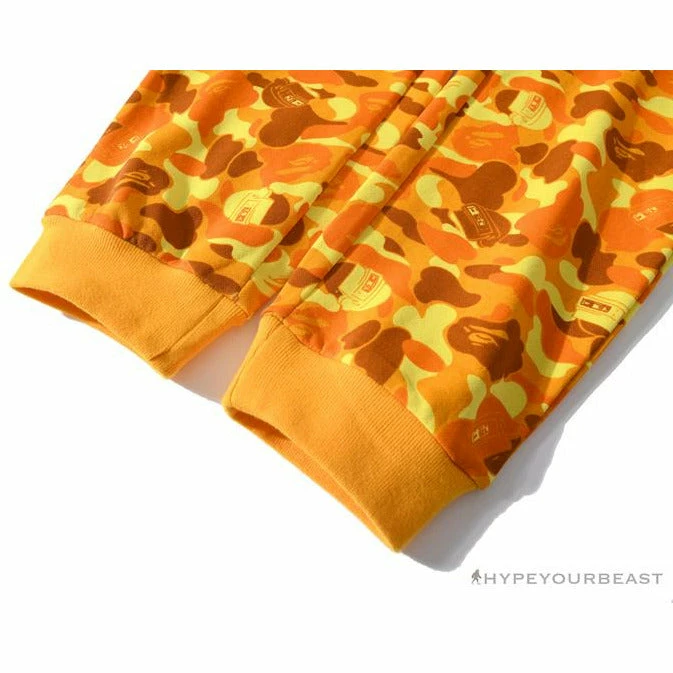 BAPE X PUBG Joint PUBG PUBG Eating Chicken Orange Camouflage Pants