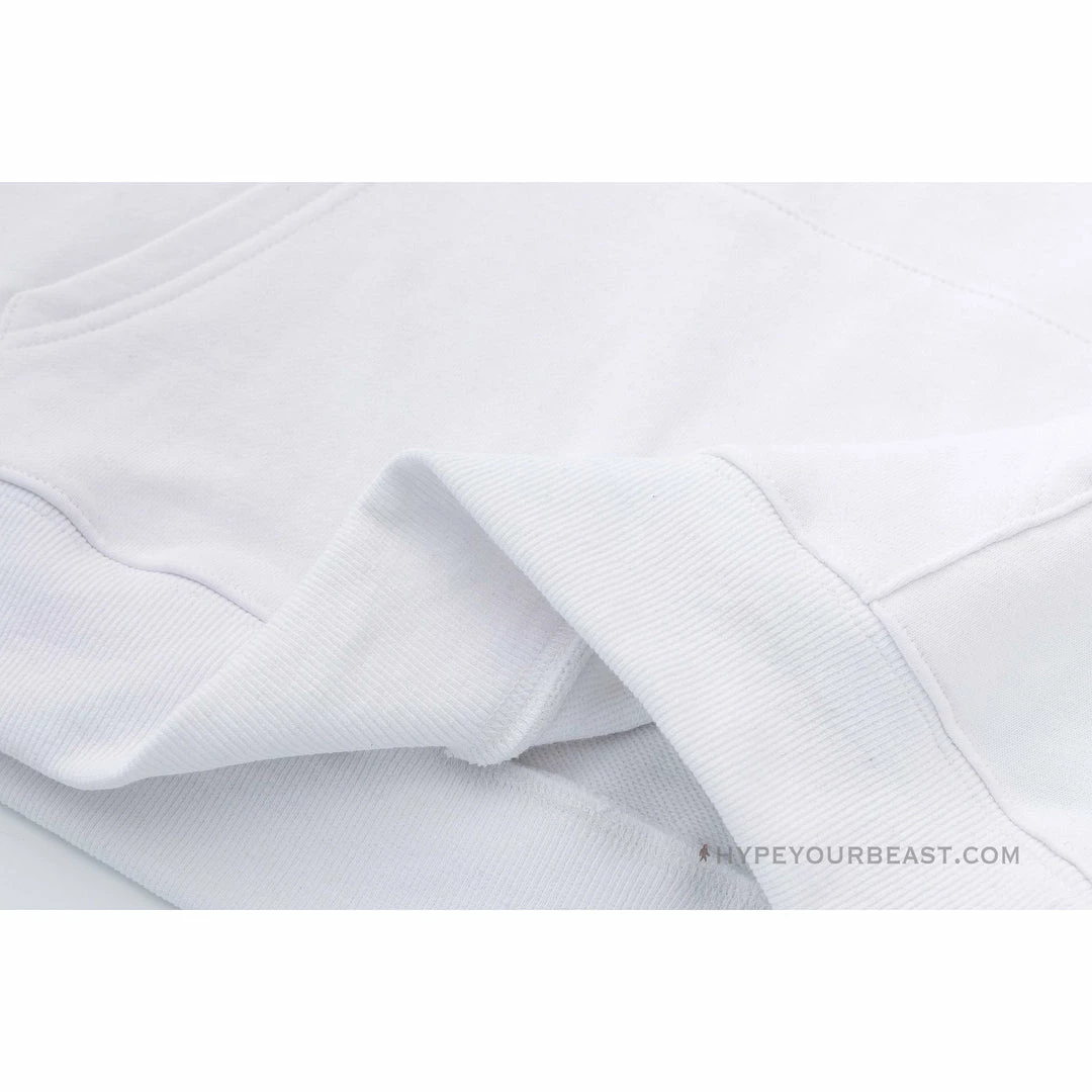 HypeYourBeast Off White Hoodie Royal – White