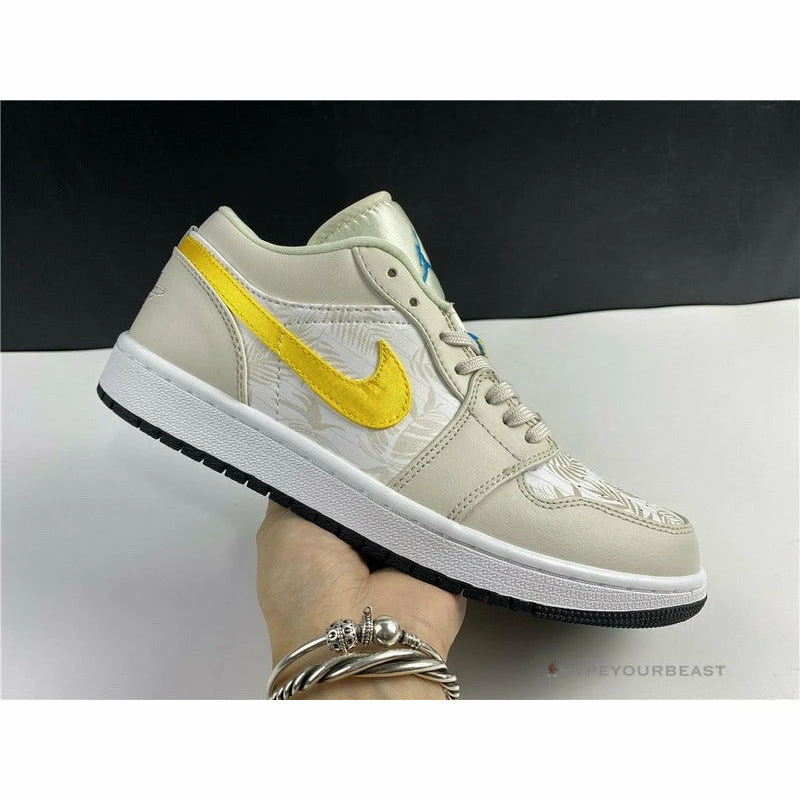 Air Jordan 1 Low ‘Palm Tree Beige Yellow’
