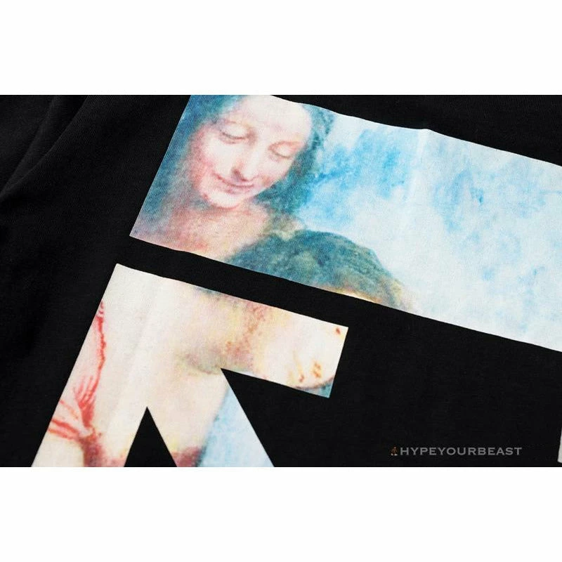 OFF-WHITE The Virgin And Child With Saint Anne Tee Shirt ‘BLACK’ T-Shirts