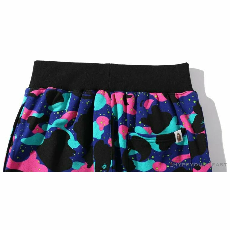 BAPE X KID CUDI Camouflage Pants Clothes