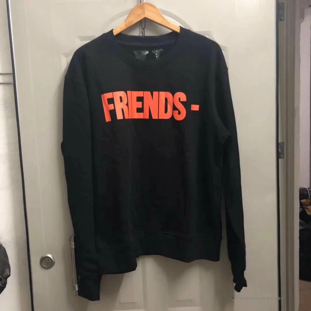 HypeYourBeast Vlone Orange Shirt – Black