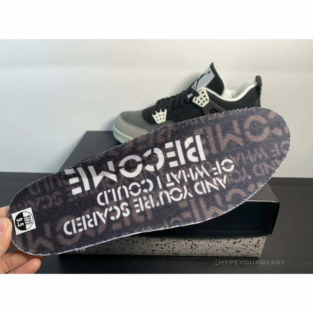 HypeYourBeast Air Jordan 4 Retro ‘Fear Pack’