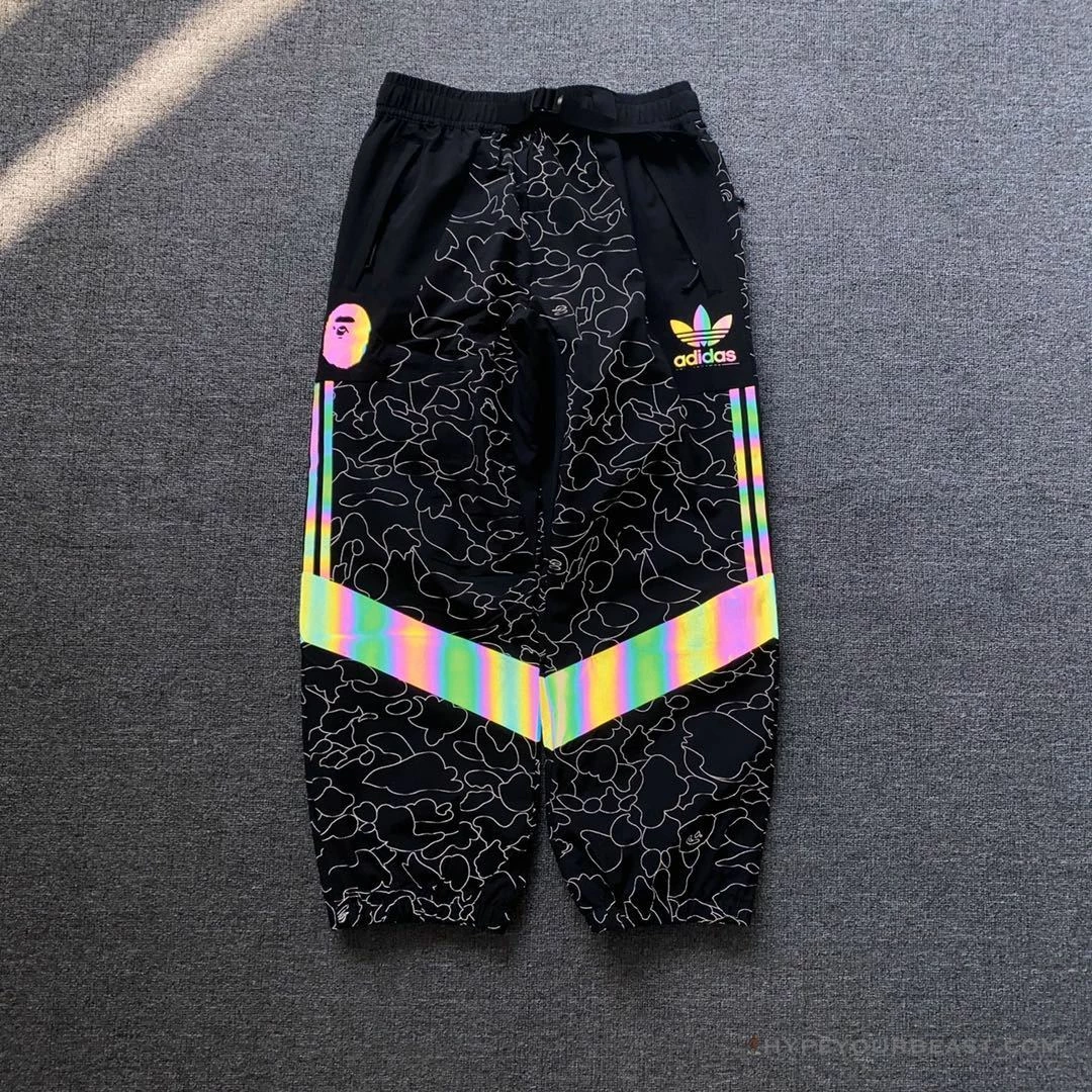 hypeyourbeast clothes bape x Ad*s snowboarding pants
