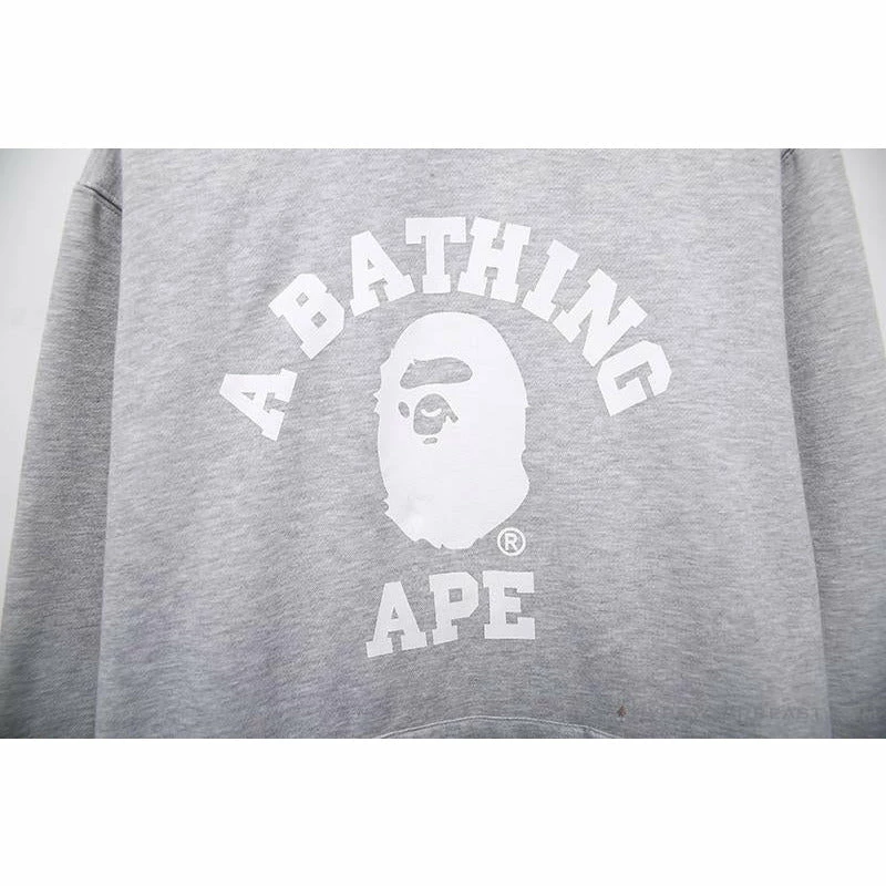 Clothes BAPE X Bathing Ape Head Hoodie ‘GREY’