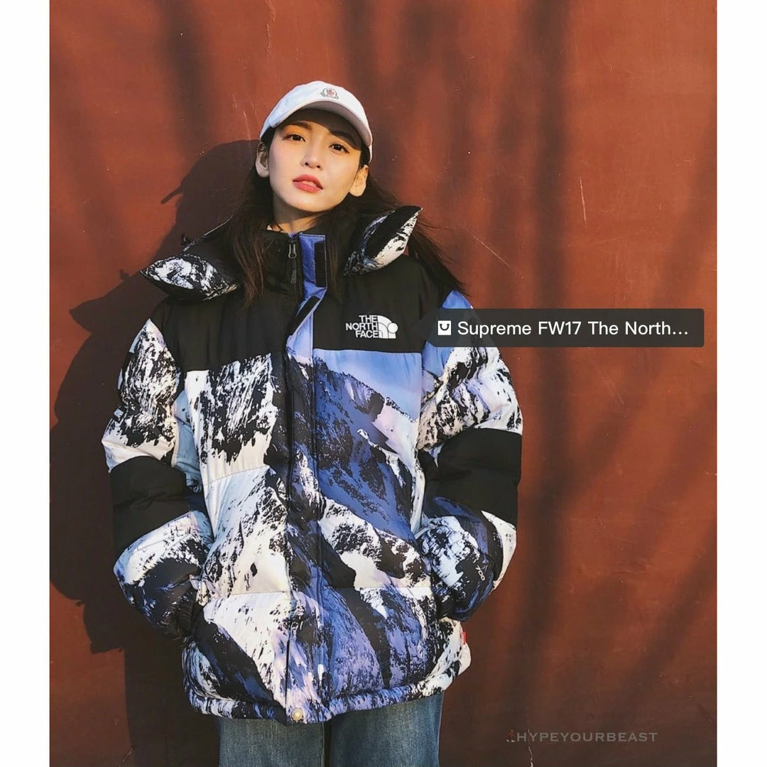 hypeyourbeast t*f x S*p*e jacket blue