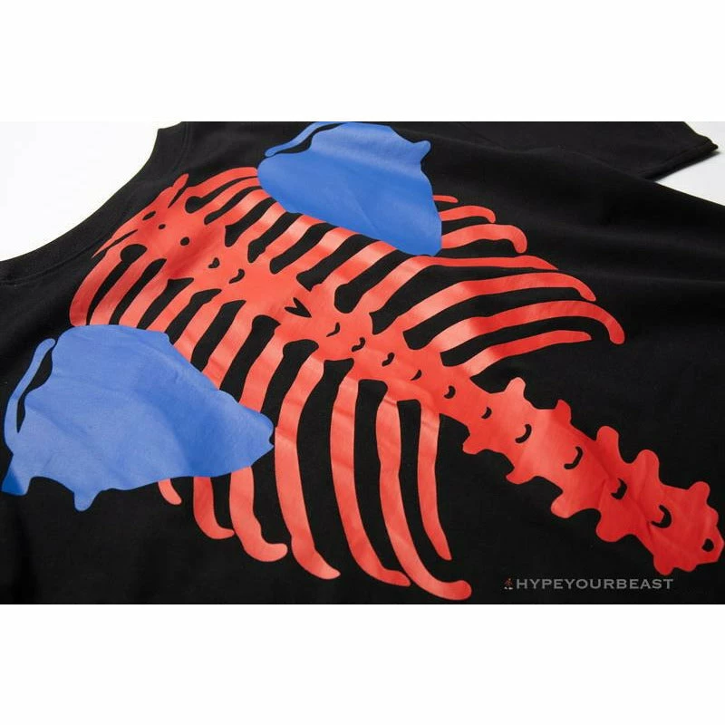 OFF-WHITE Loose X Oversized Chest Tee Shirt ‘BLACK’ T-Shirts