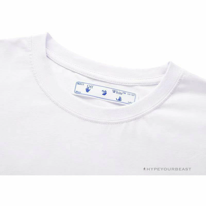 OFF-WHITE Hand Shake Tee Shirt ‘WHITE’ T-Shirts
