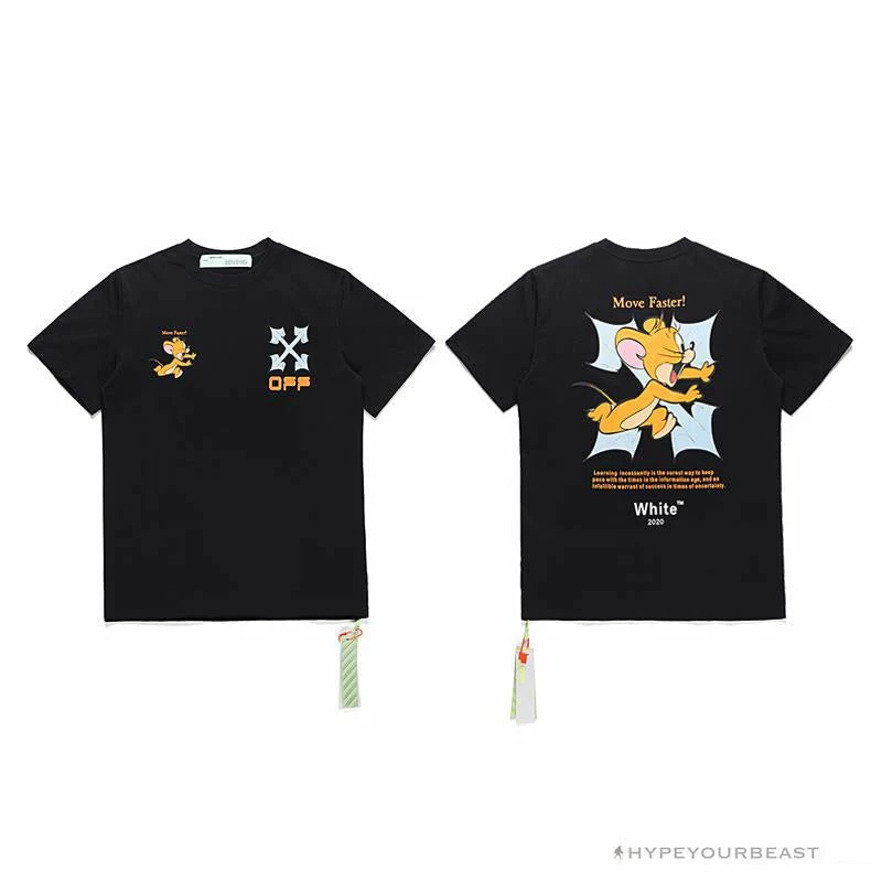 T-Shirts OFF-WHITE Handsome Jerry Arrow Tee Shirt ‘BLACK’